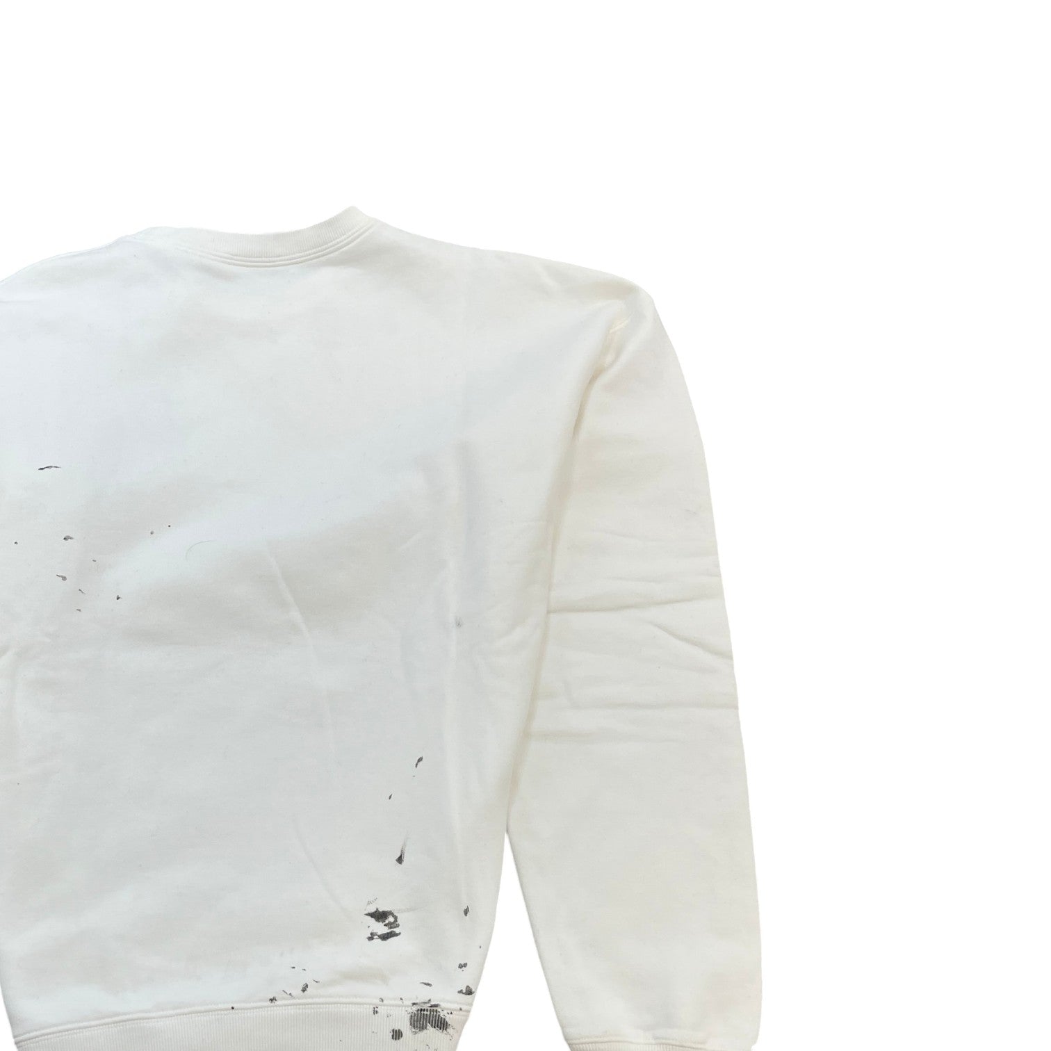 Men's X Cactus Jack Oversized Sweatshirt White Size M - Photo 4