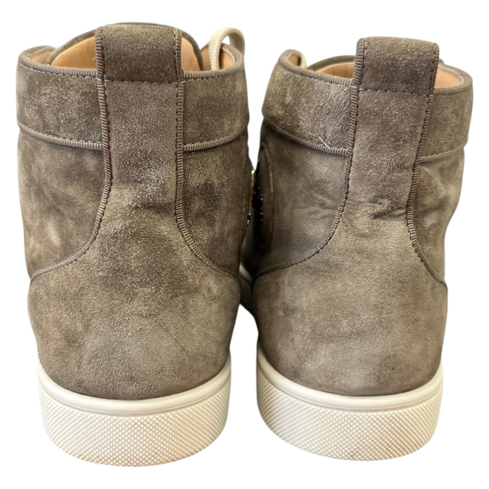 Men's Louis Orlato Flat High Trainers Khaki Size UK 6 / EU 40 - Photo 7
