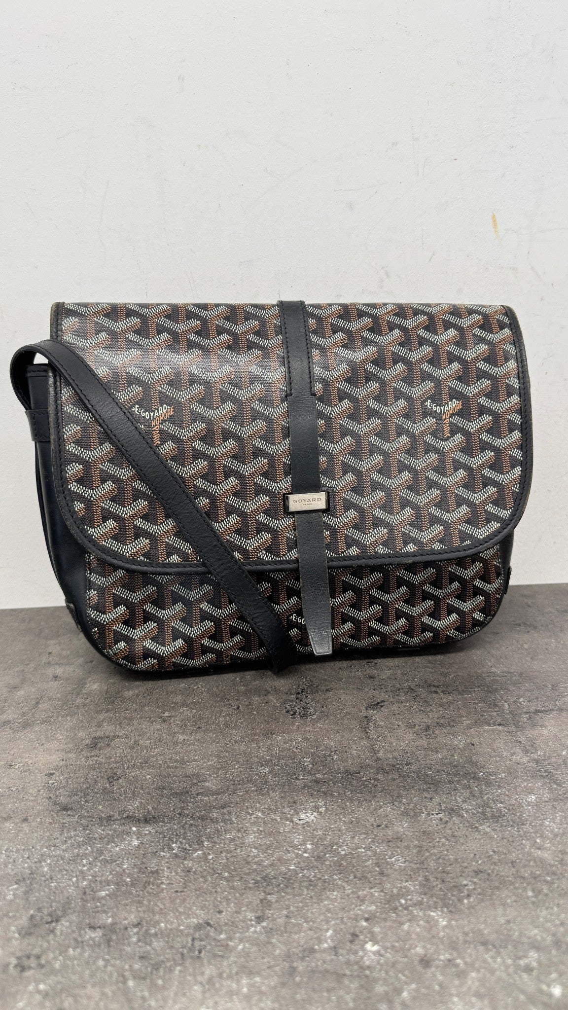 Men's Belvédère MM Messenger Bag Black - Photo 18