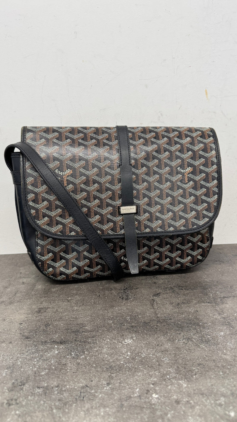 Men's Belvédère MM Messenger Bag Black