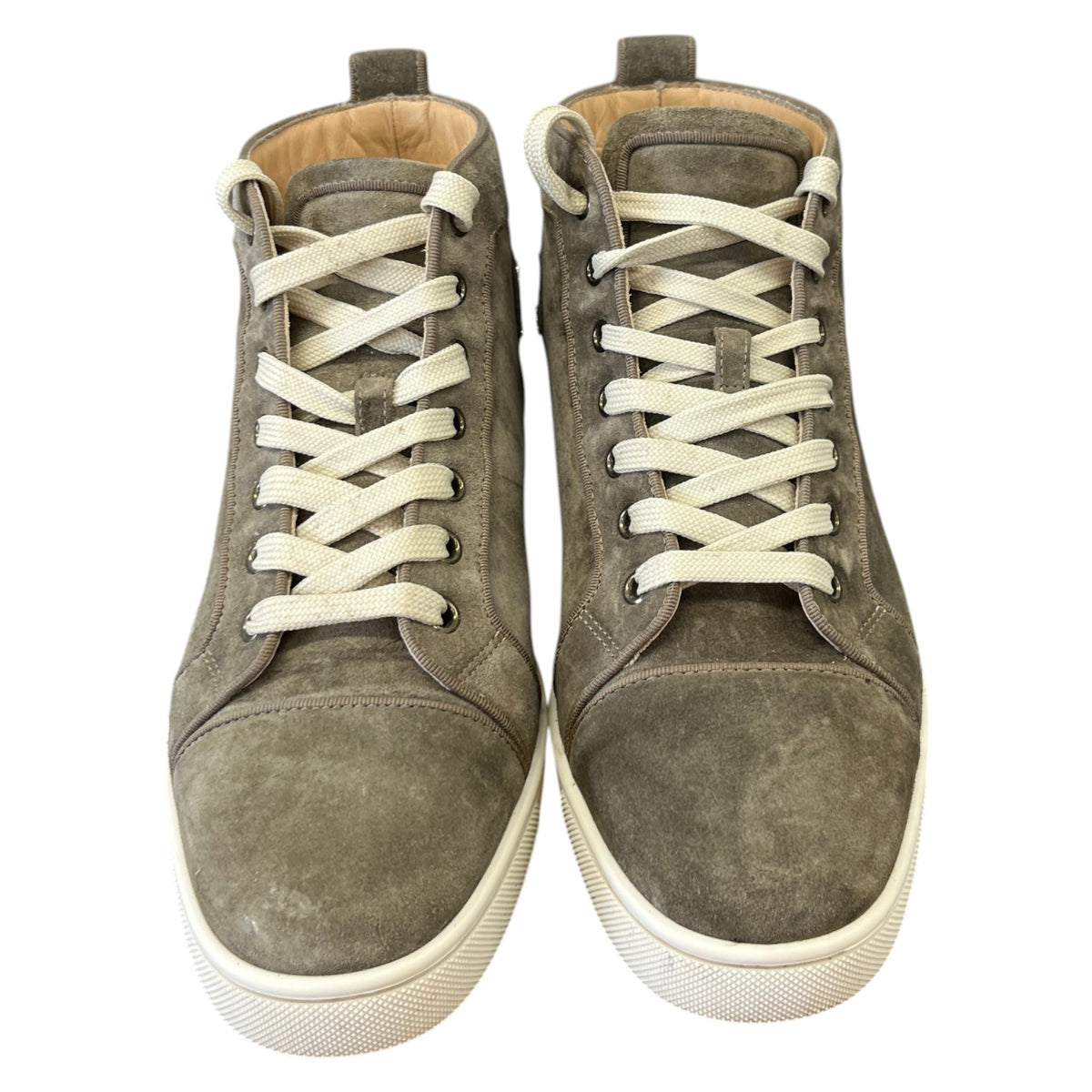 Men's Louis Orlato Flat High Trainers Khaki Size UK 6 / EU 40 - Photo 6