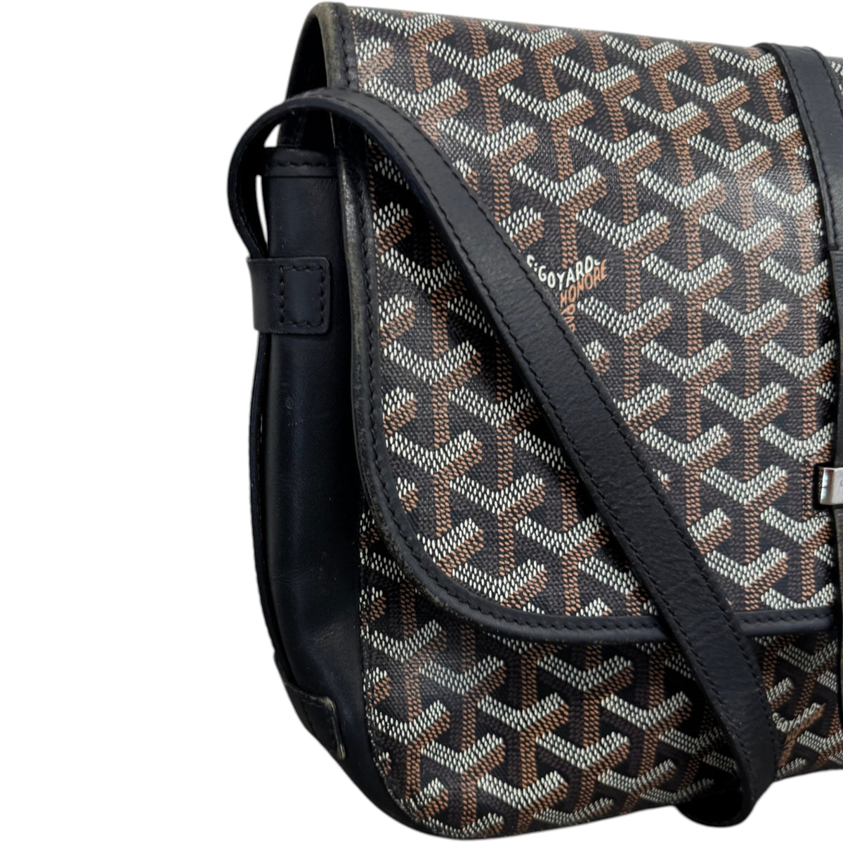Men's Belvédère MM Messenger Bag Black - Photo 5