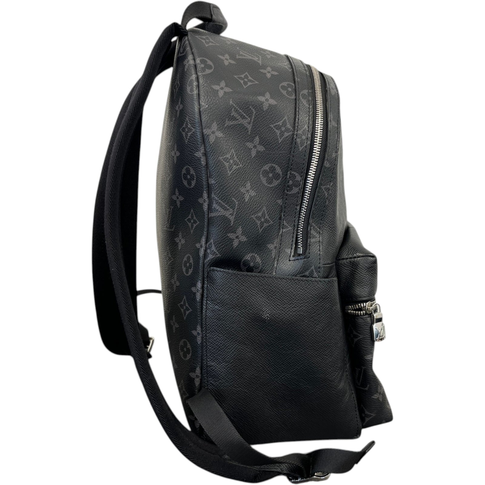 Men's Monogram Eclipse Discovery Backpack Black - Photo 6
