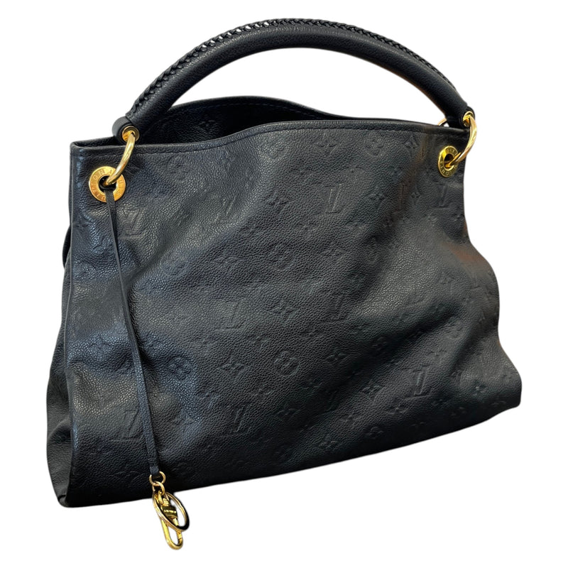 Women's Monogram Artsy MM Handbag Black