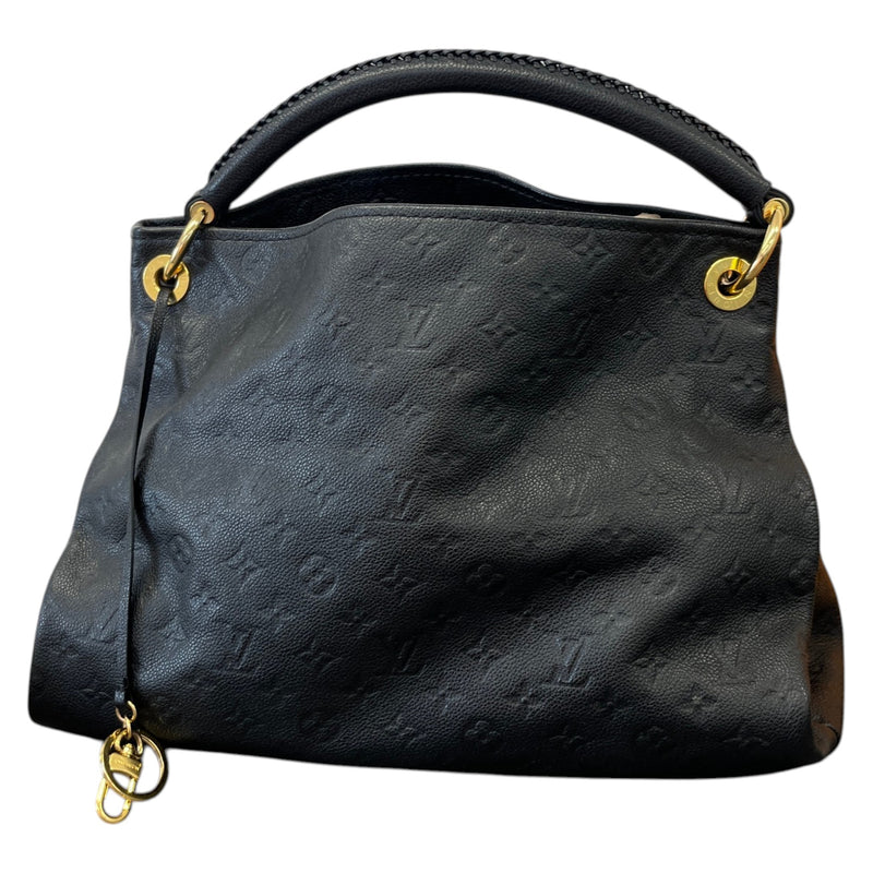 Women's Monogram Artsy MM Handbag Black