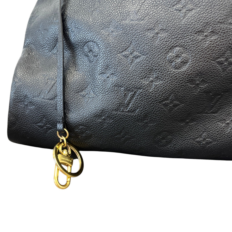 Women's Monogram Artsy MM Handbag Black