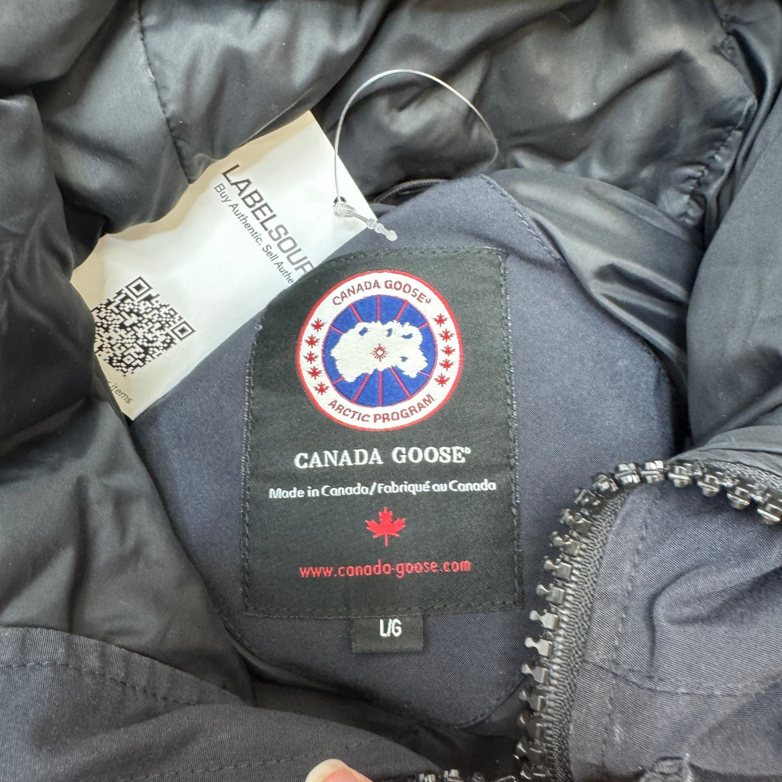 Men's Chateau Down Jacket Navy Size L - Photo 8
