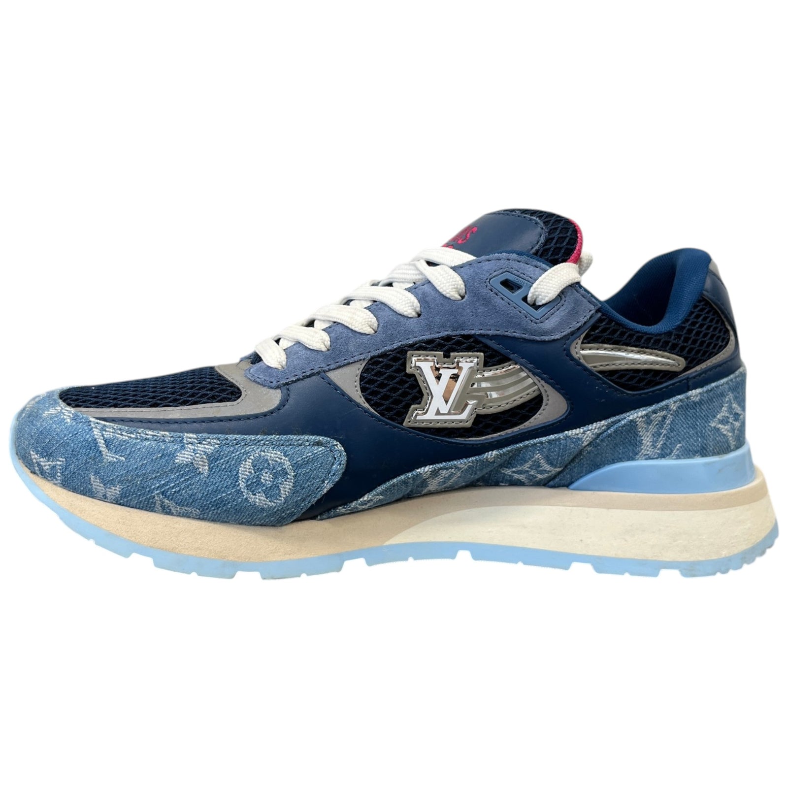 Men's Run Away Low Trainers Blue Size EU 42 / UK 8 - Photo 2
