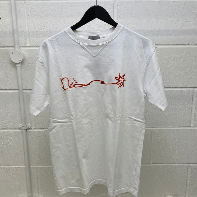 Men's Dior X Cactus Jack Oversized T-Shirt White Size S