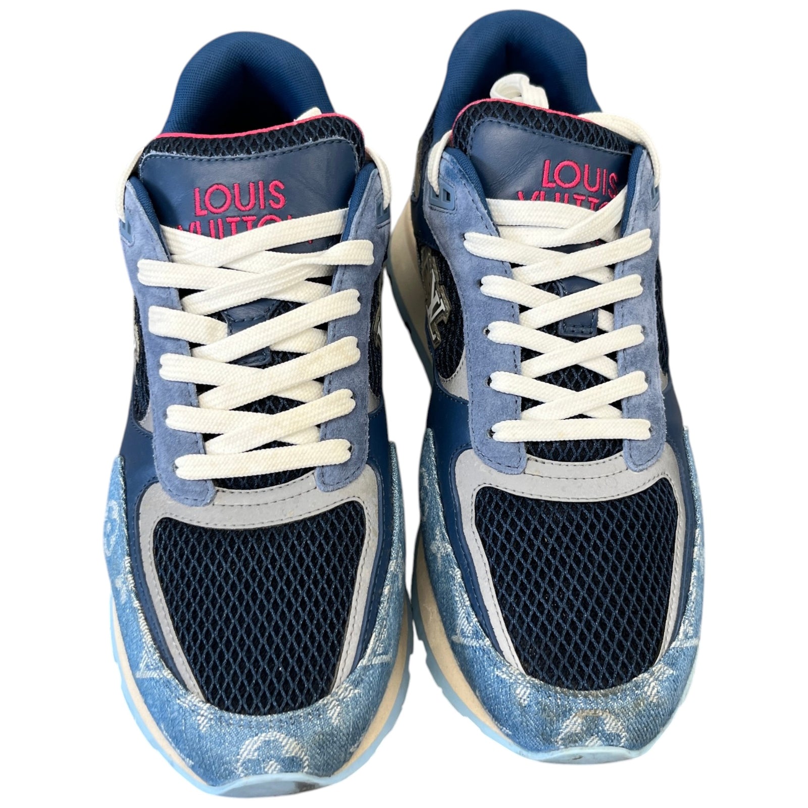 Men's Run Away Low Trainers Blue Size EU 42 / UK 8 - Photo 6