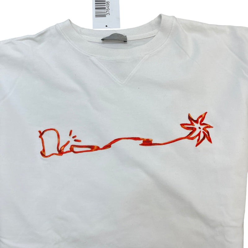 Men's Dior X Cactus Jack Oversized T-Shirt White Size S