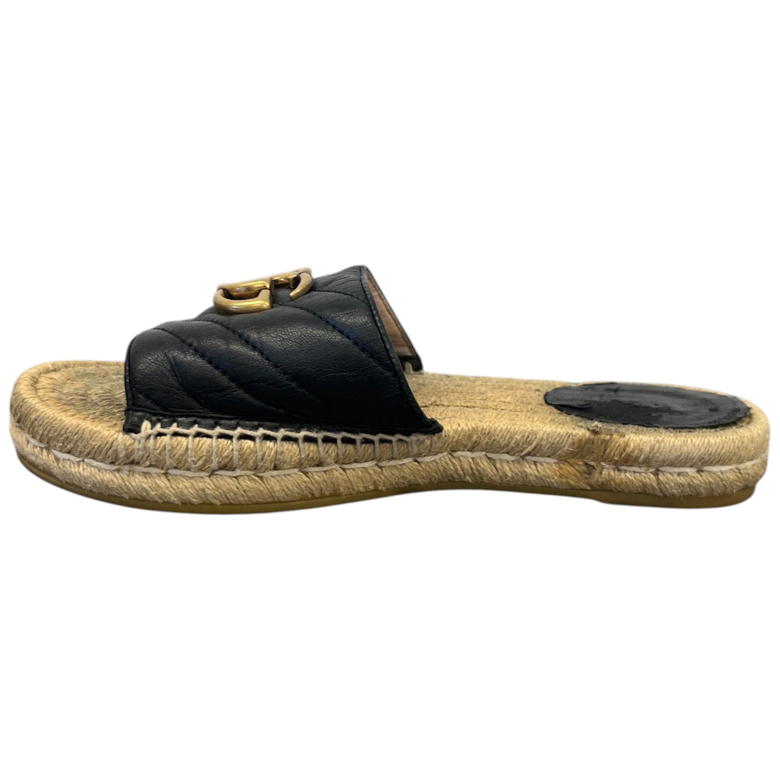 Women's GG Marmont Espadrilles Black Size UK 3 / EU 36 - Photo 2