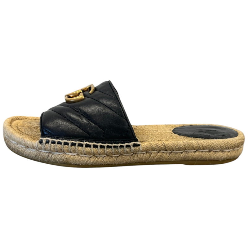 Women's GG Marmont Espadrilles Black Size UK 3 / EU 36