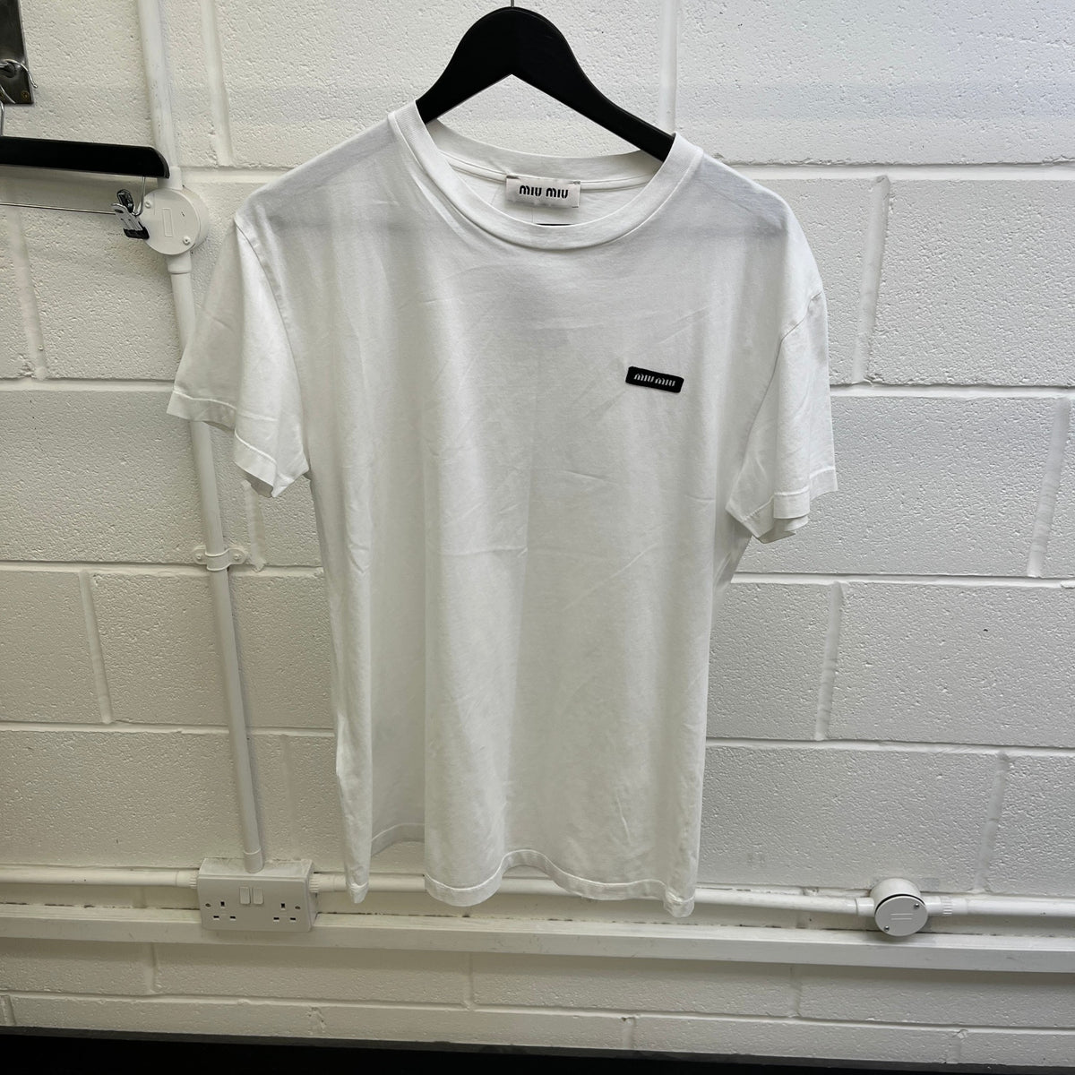Women's Patch logo T-Shirt White Size L / UK 12 - Photo 8