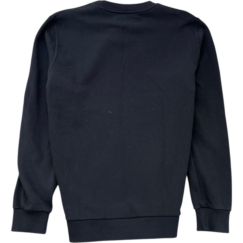 Men's Shark Print Sweatshirt Black Size M