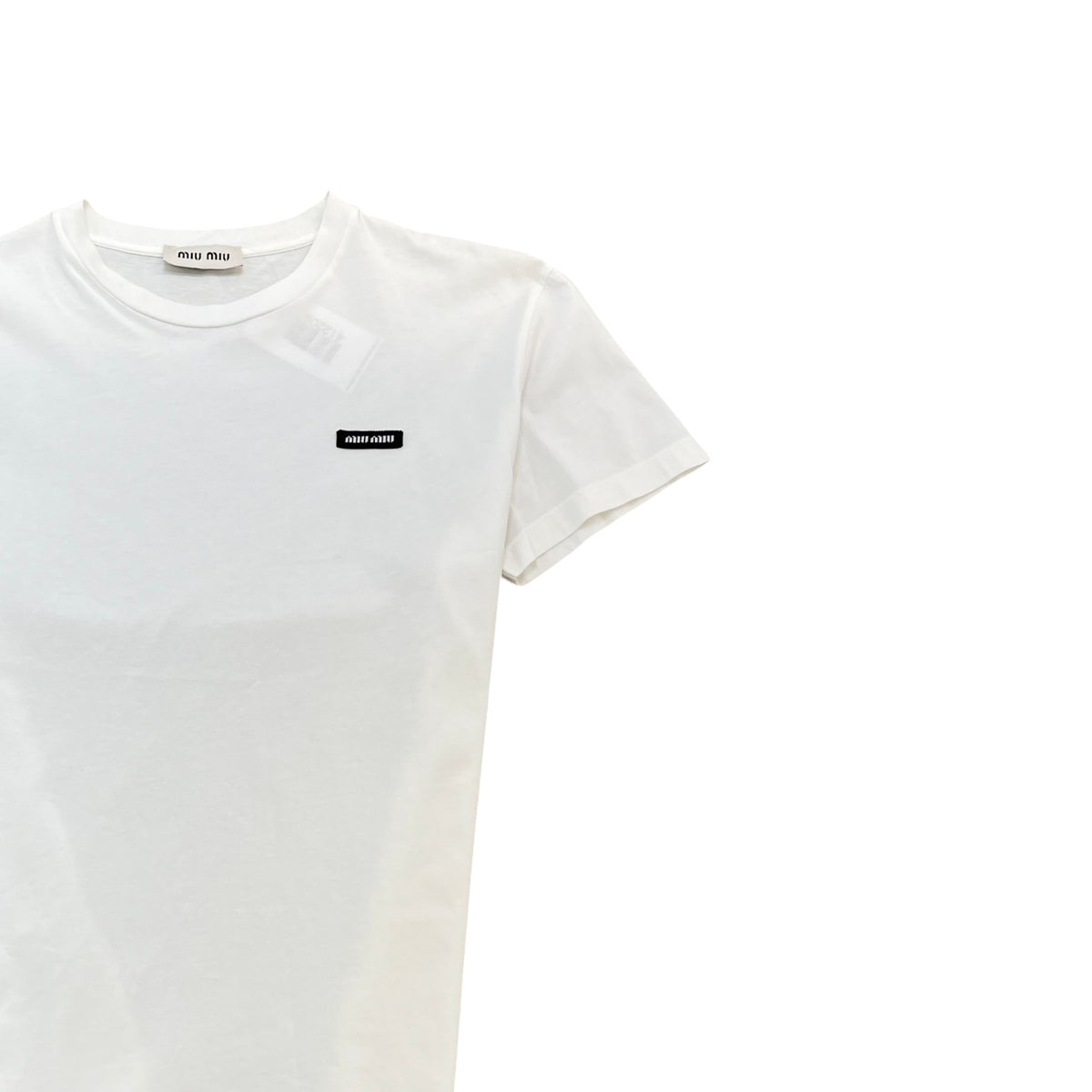 Women's Patch logo T-Shirt White Size L / UK 12 - Photo 3