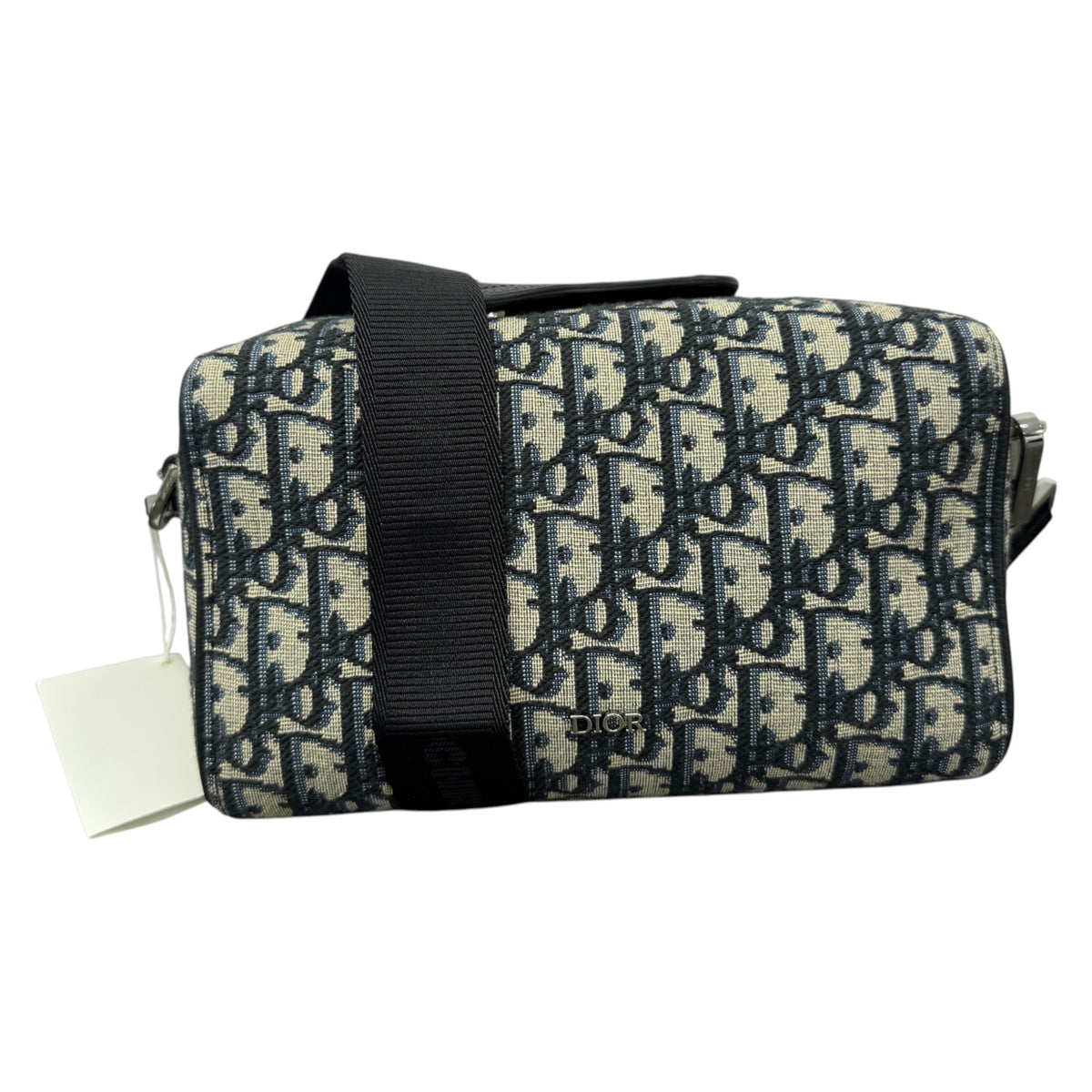 Men's Oblique Lingot Messenger Bag Navy - Photo 1