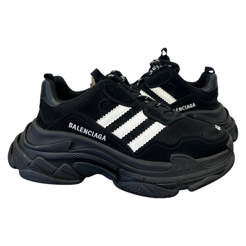 Women's x Adidas Triple S Low Trainers Black Size UK 7 / EU 40