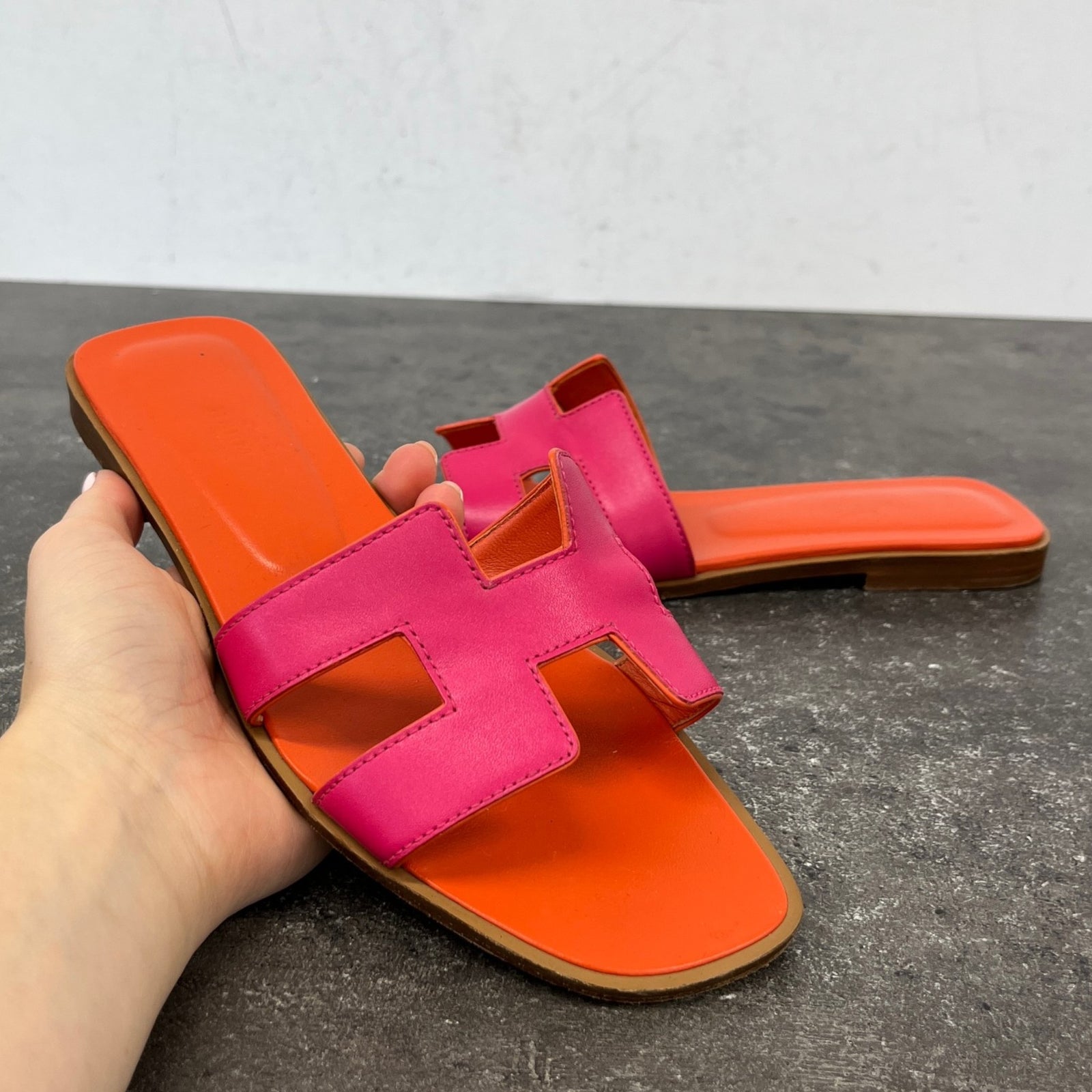 Women's Oran Slides Pink Size EU 36.5 / UK 3.5 - Photo 11