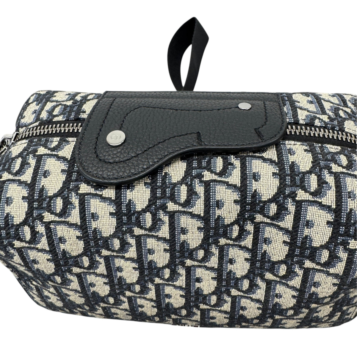 Men's Oblique Lingot Messenger Bag Navy - Photo 6