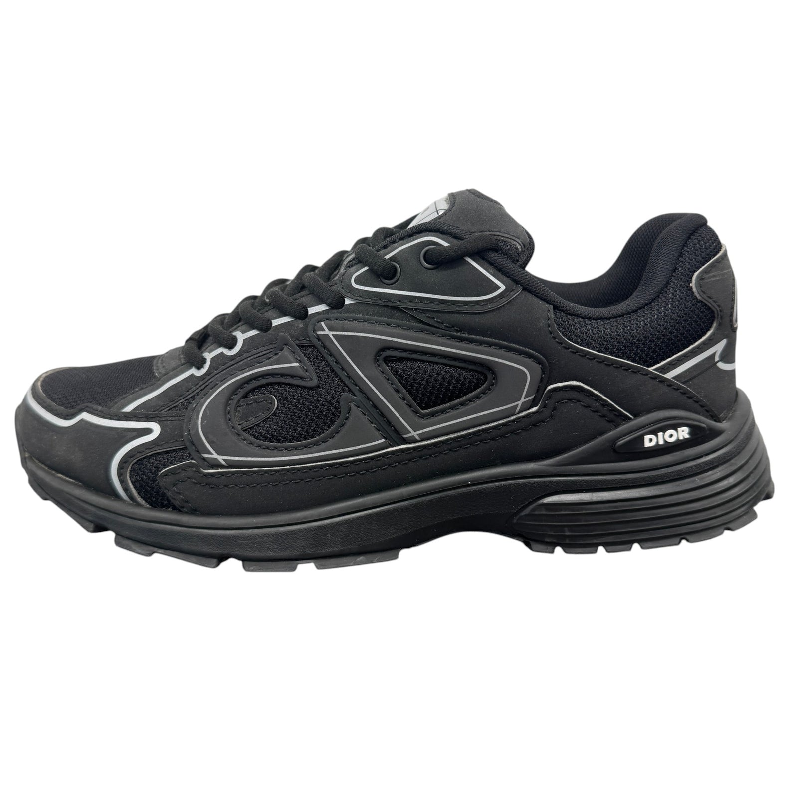 Men's B30 Low Trainers Black Size EU 39.5 / UK 5.5 - Photo 4