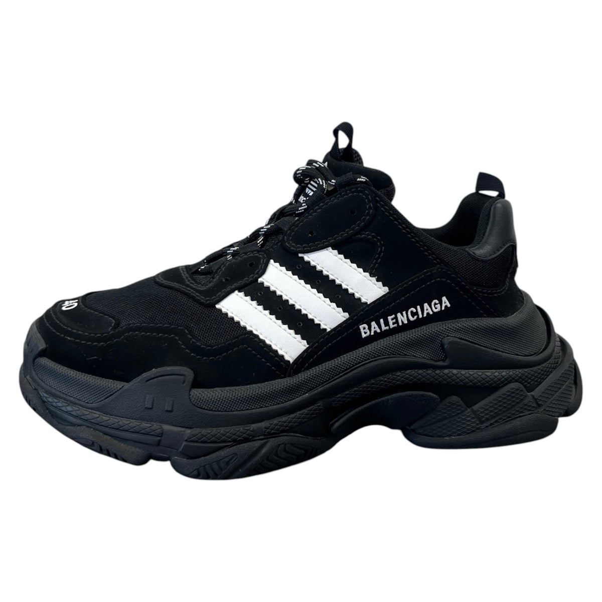 Women's x Adidas Triple S Low Trainers Black Size UK 7 / EU 40 - Photo 5