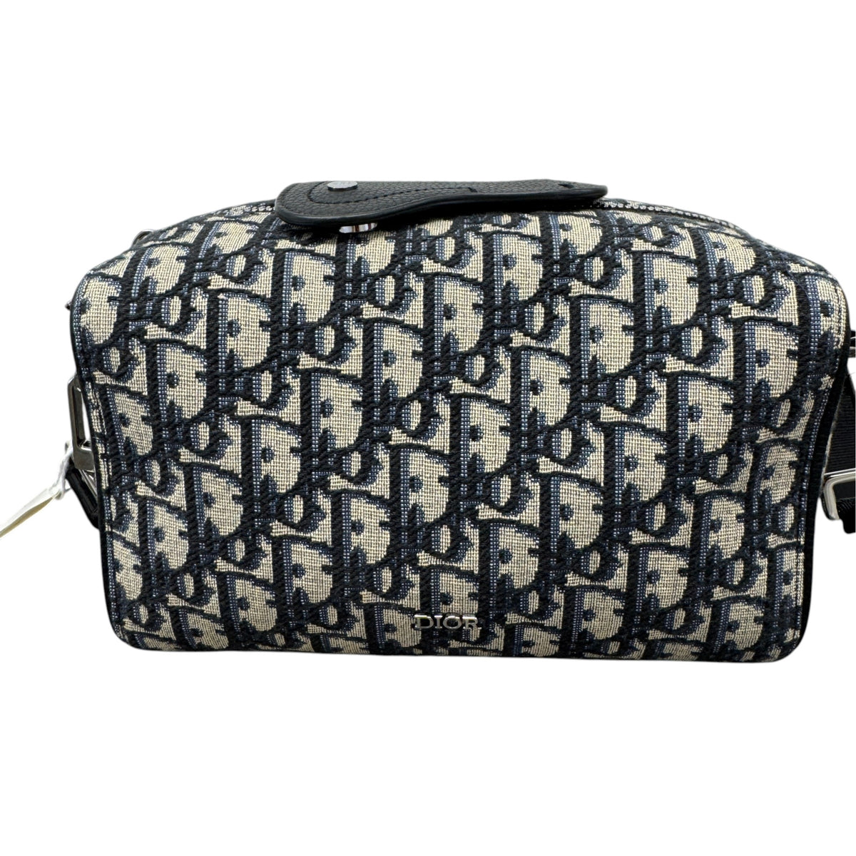 Men's Oblique Lingot Messenger Bag Navy - Photo 3
