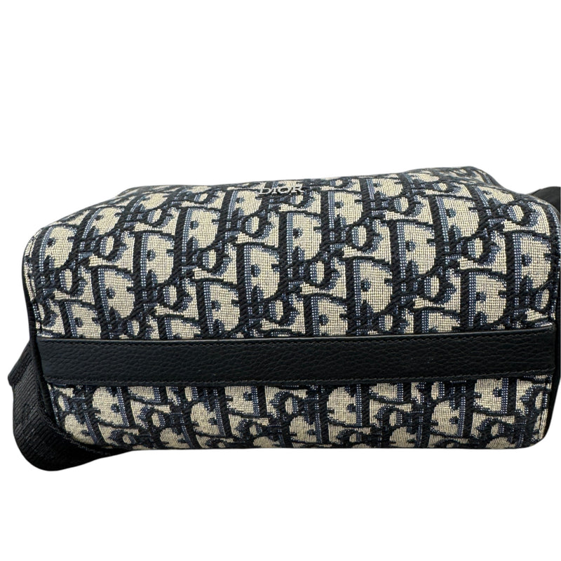 Men's Oblique Lingot Messenger Bag Navy