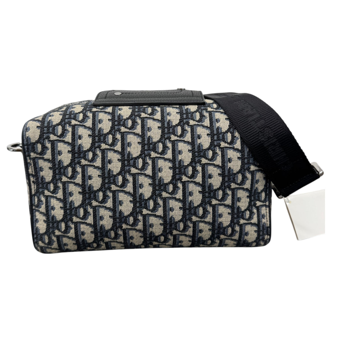 Men's Oblique Lingot Messenger Bag Navy - Photo 8