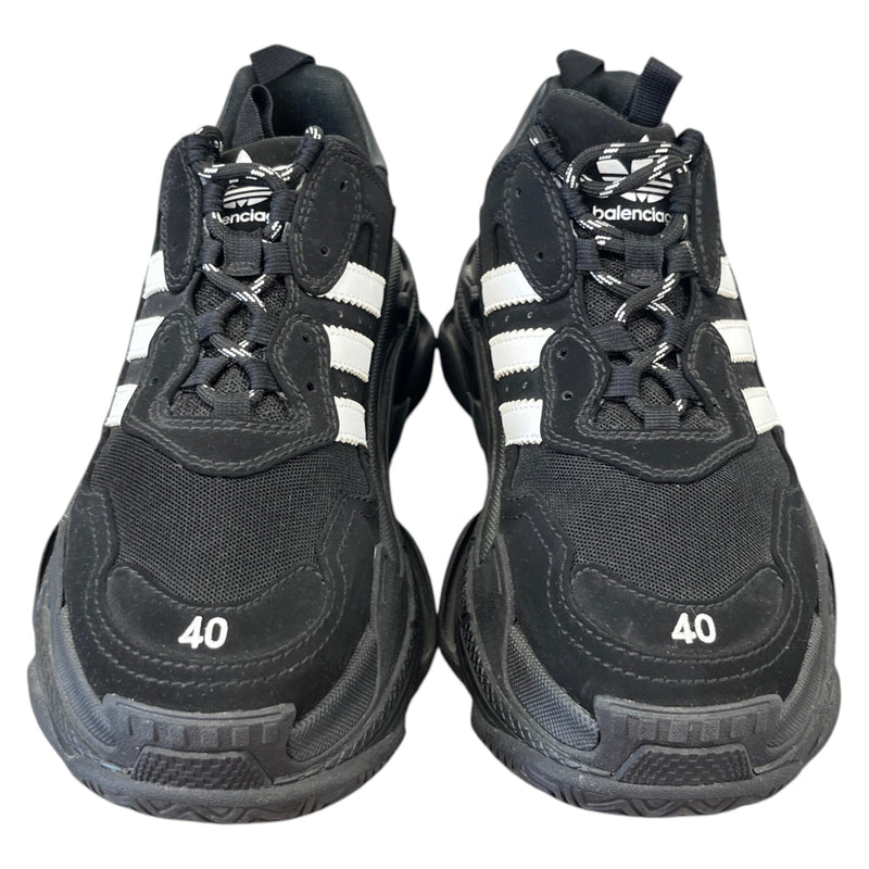Women's x Adidas Triple S Low Trainers Black Size UK 7 / EU 40