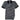 Men's Stripe Polo Shirt Black Size S