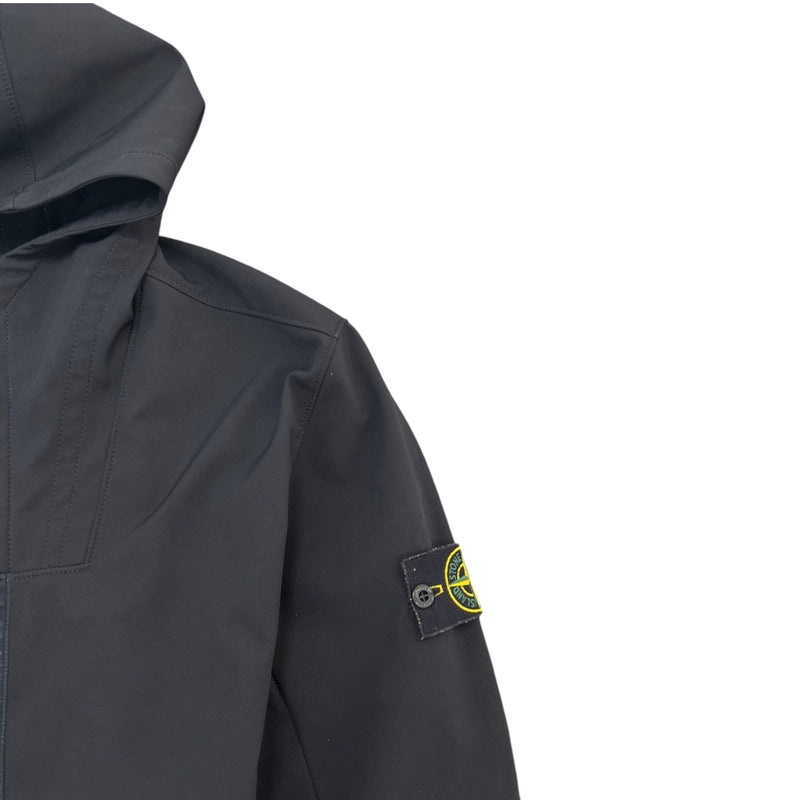 Men's Soft Shell-R Down Jacket Black Size XXL