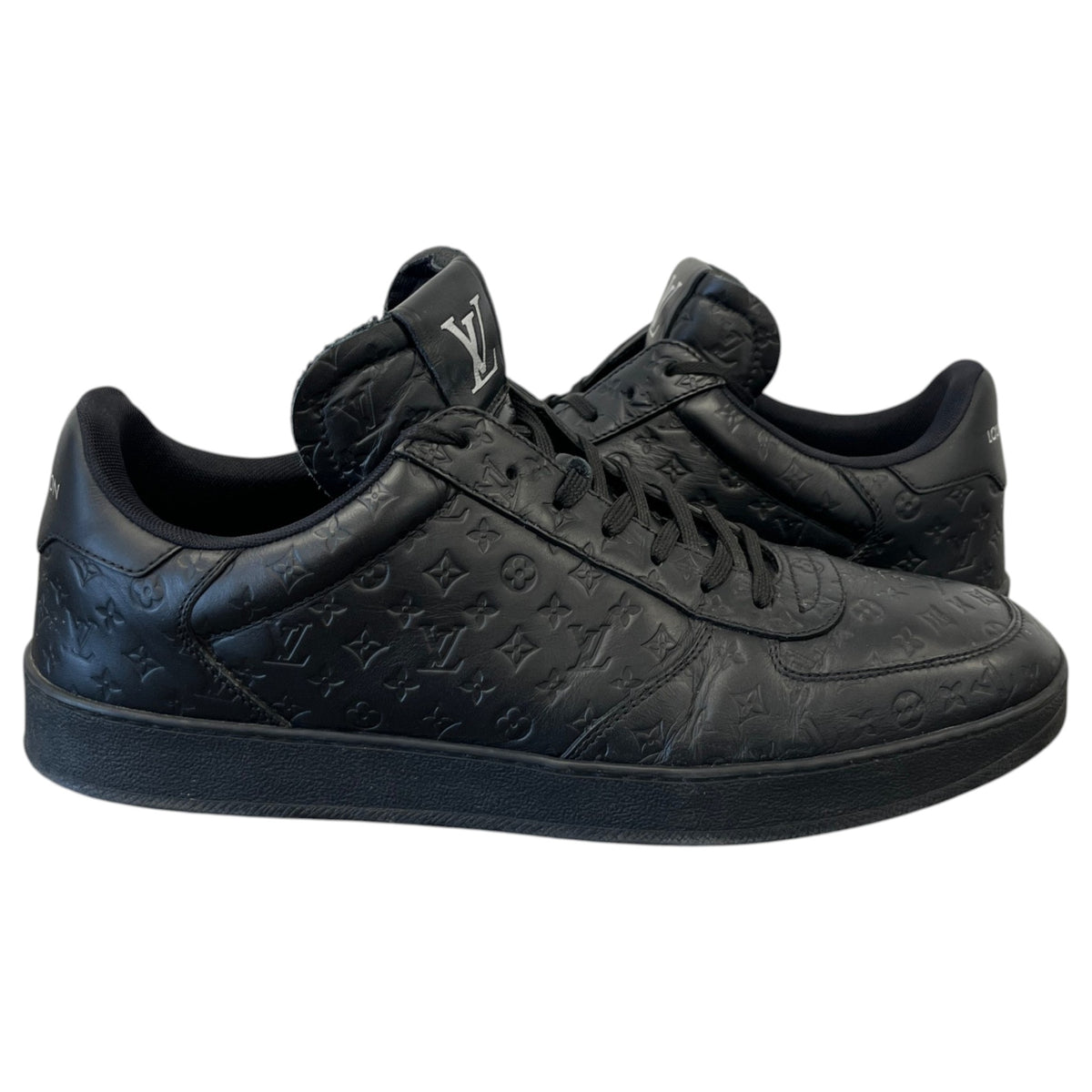 Men's Rivoli Low Trainers Black Size UK 9.5 / EU 43.5 - Photo 3