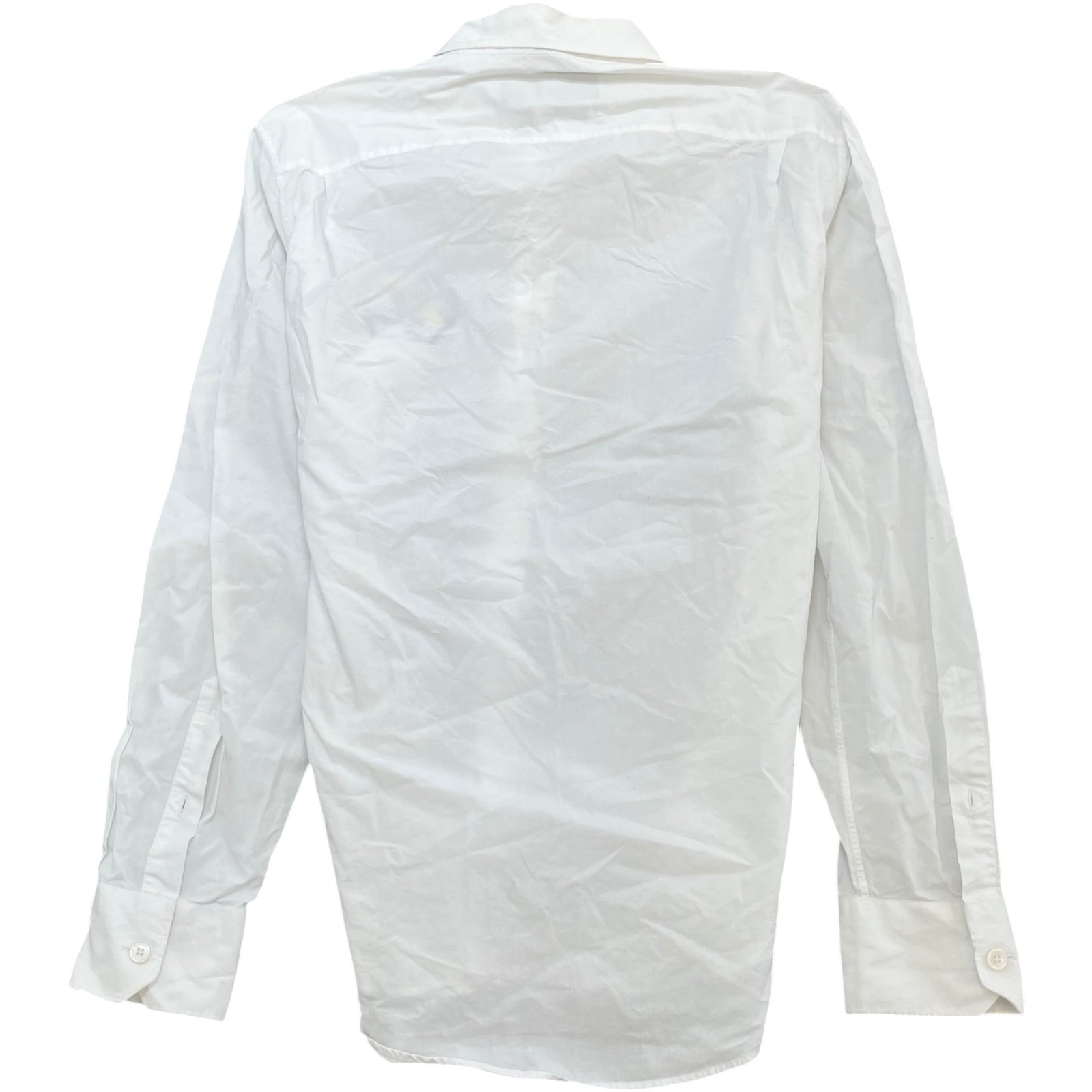 Men's Space Badge Long Sleeve Shirt White Size M - Photo 2