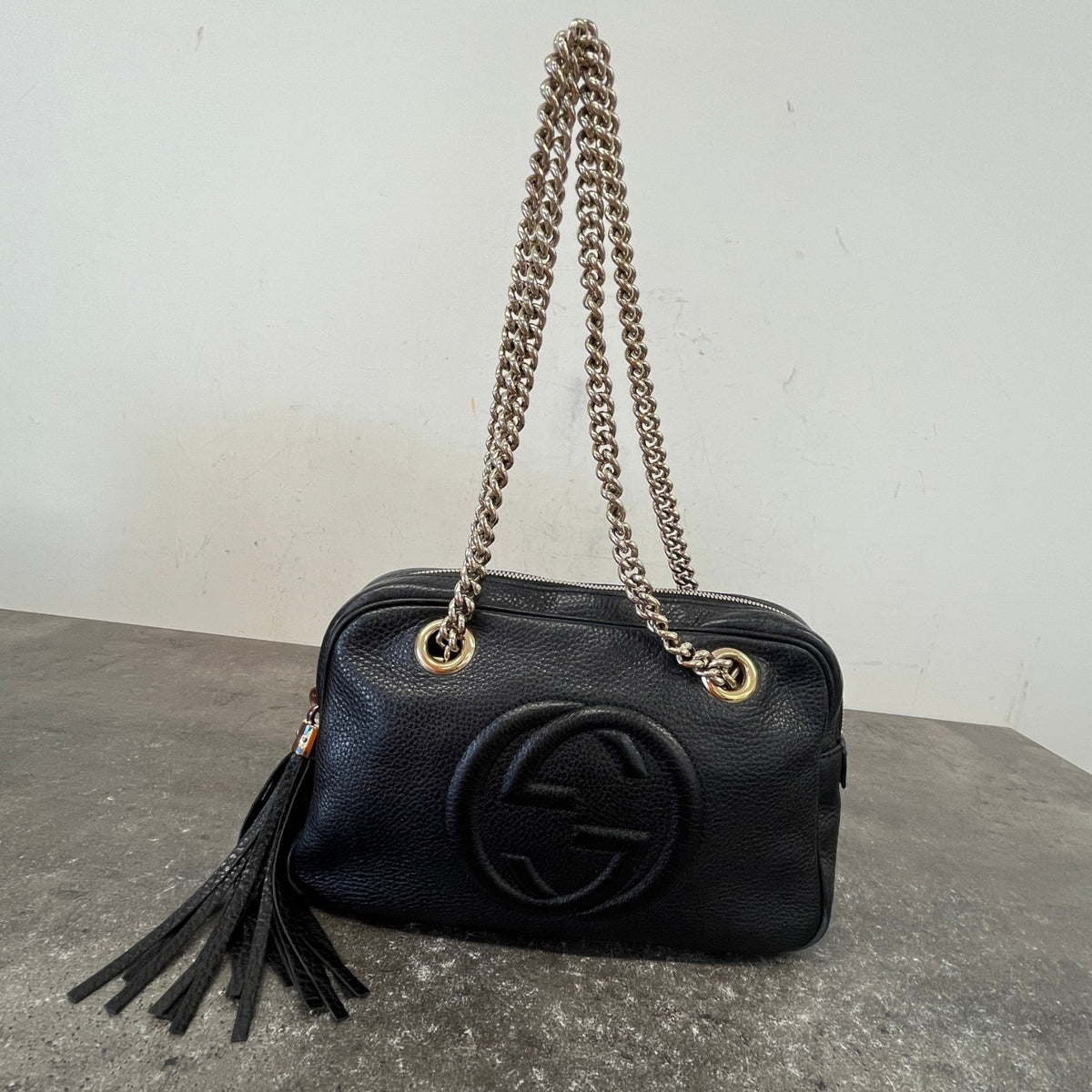 Women's Soho Chain Handbag Black - Photo 12