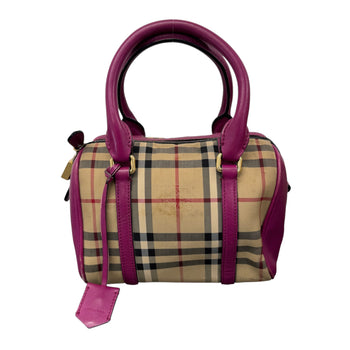 Women's Haymarket Check Handbag Pink