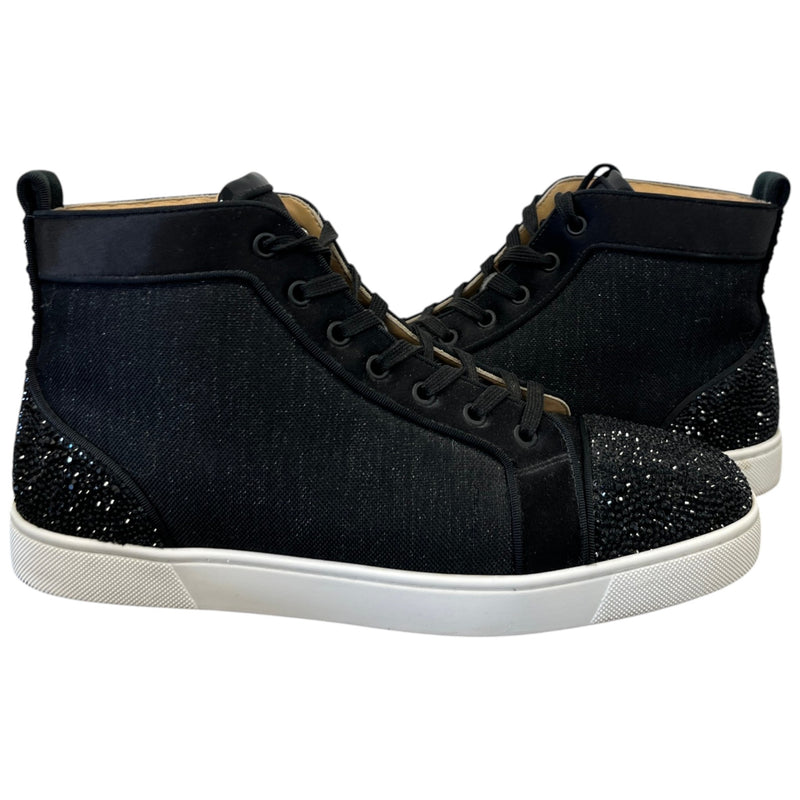 Men's Louis Strass High Trainers Black Size EU 43 / UK 9
