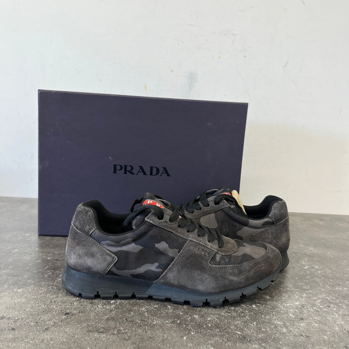 Men's Linea Rossa Low Trainers Charcoal Size UK 6 / EU 40 - Photo 12