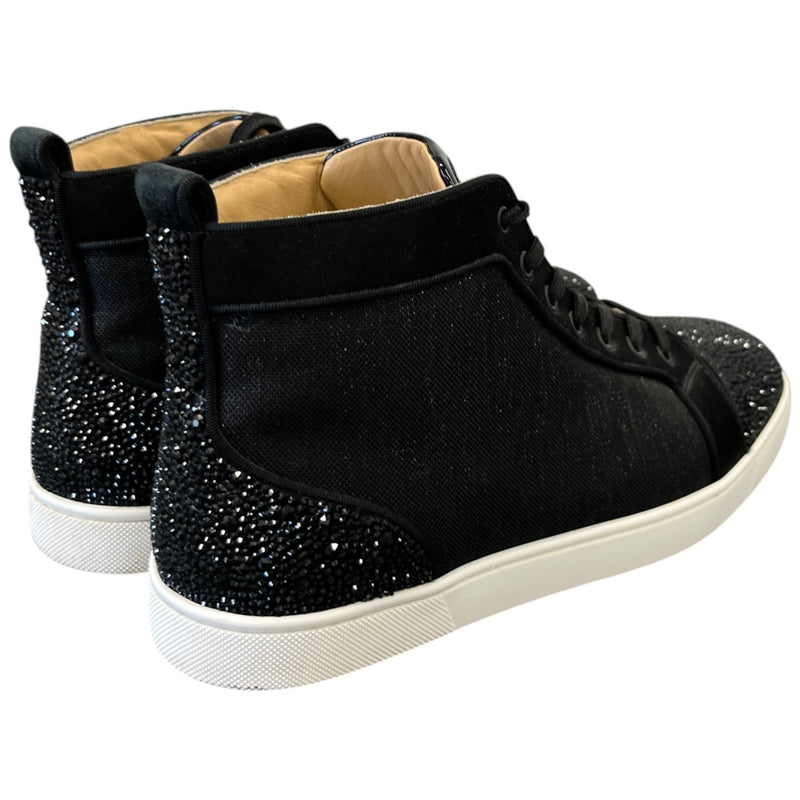Men's Louis Strass High Trainers Black Size EU 43 / UK 9