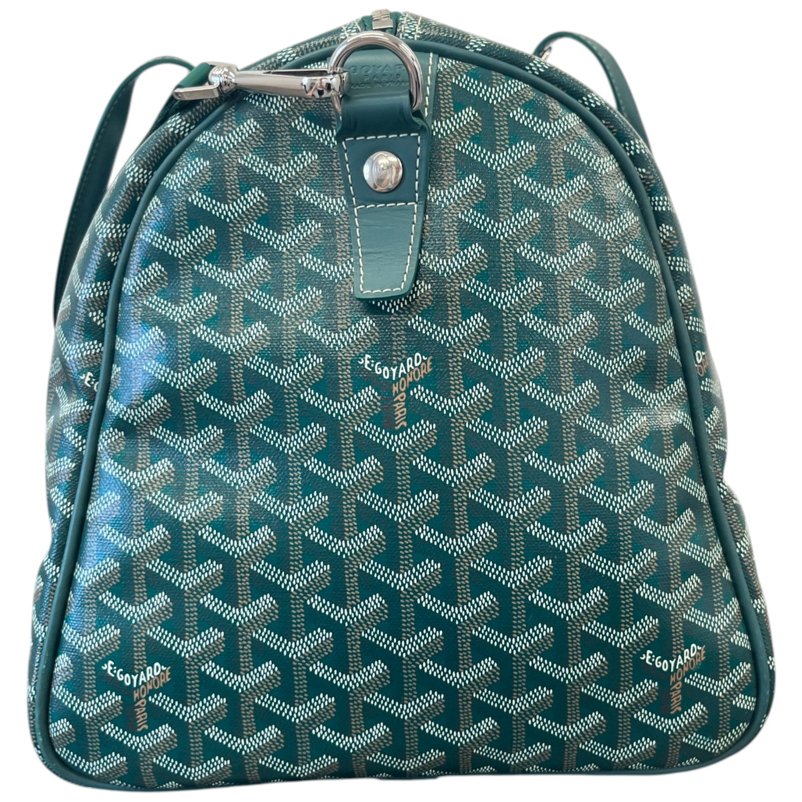 Men's Boston 50 Duffle Travel Bag Green - Photo 6