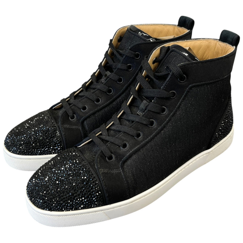 Men's Louis Strass High Trainers Black Size EU 43 / UK 9