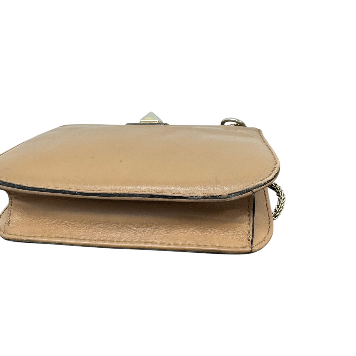 Women's Glam Lock Flap Crossbody Bag Tan - Photo 6