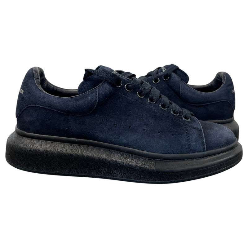 Men's Oversized Suede Low Trainers Navy Size UK 7 / EU 41