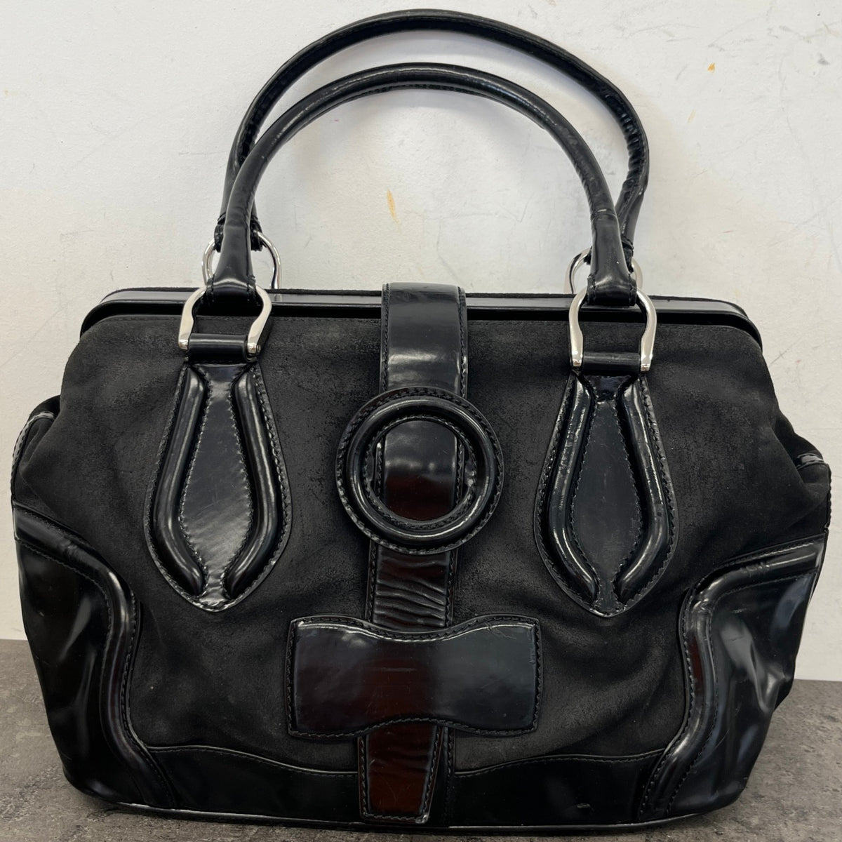 Women's Doctor Handbag Black - Photo 13