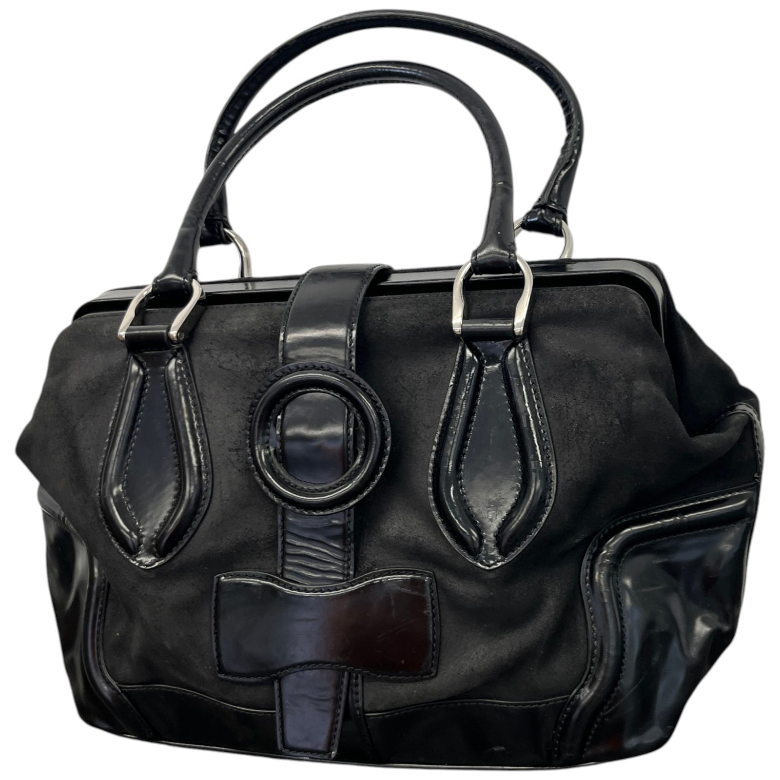 Women's Doctor Handbag Black - Photo 5