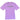 Men's Embroidered Logo T-Shirt Purple Size XS