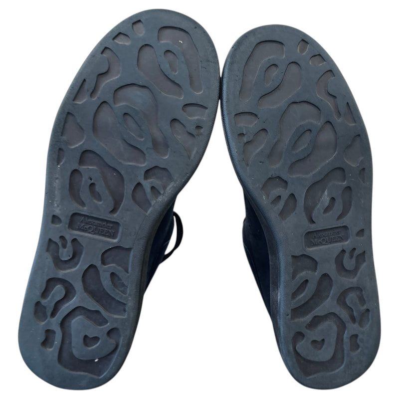 Men's Oversized Suede Low Trainers Navy Size UK 7 / EU 41
