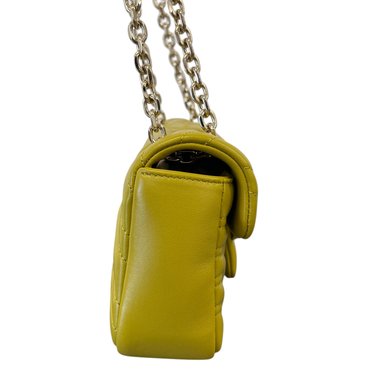 Women's GG Marmont Mini Shoulder Handbag Yellow - Photo 6