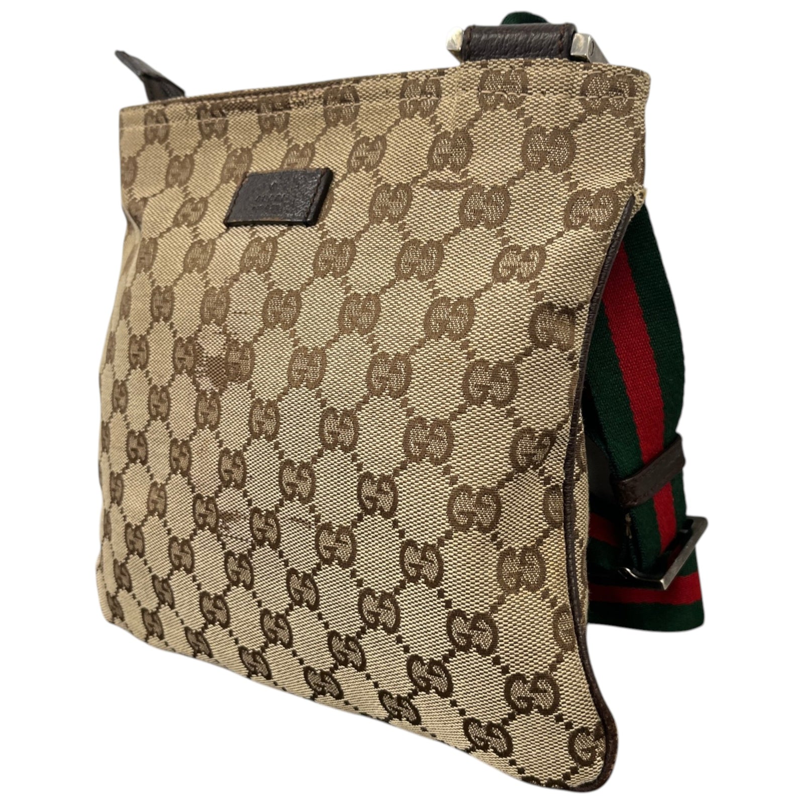 Men's Gg Supreme Messenger Bag Beige - Photo 6