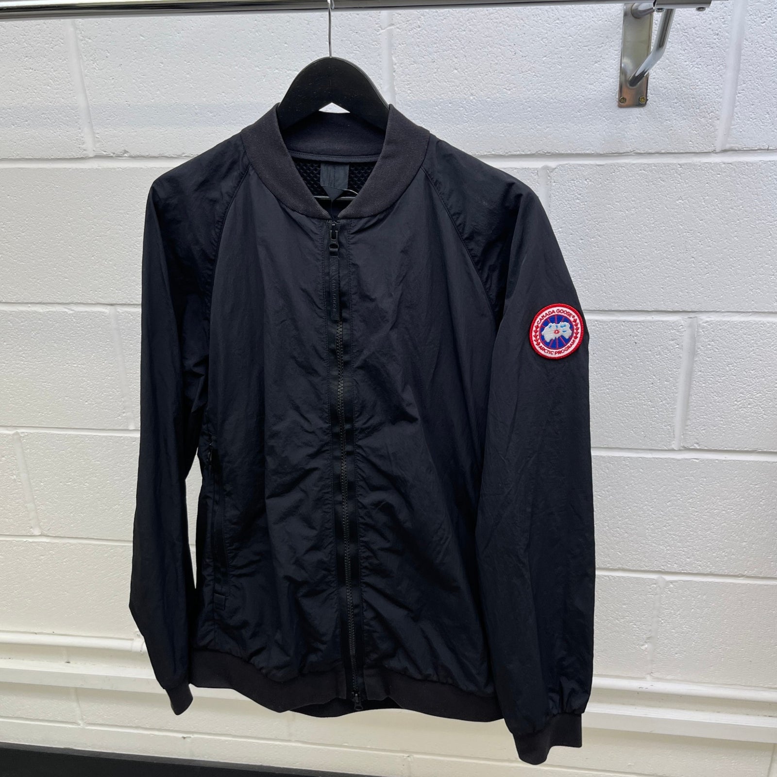 Men's Faber Bomber Jacket Black Size L - Photo 8